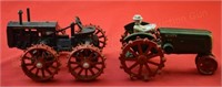 Massey Harris and Oliver Iron Tractors
