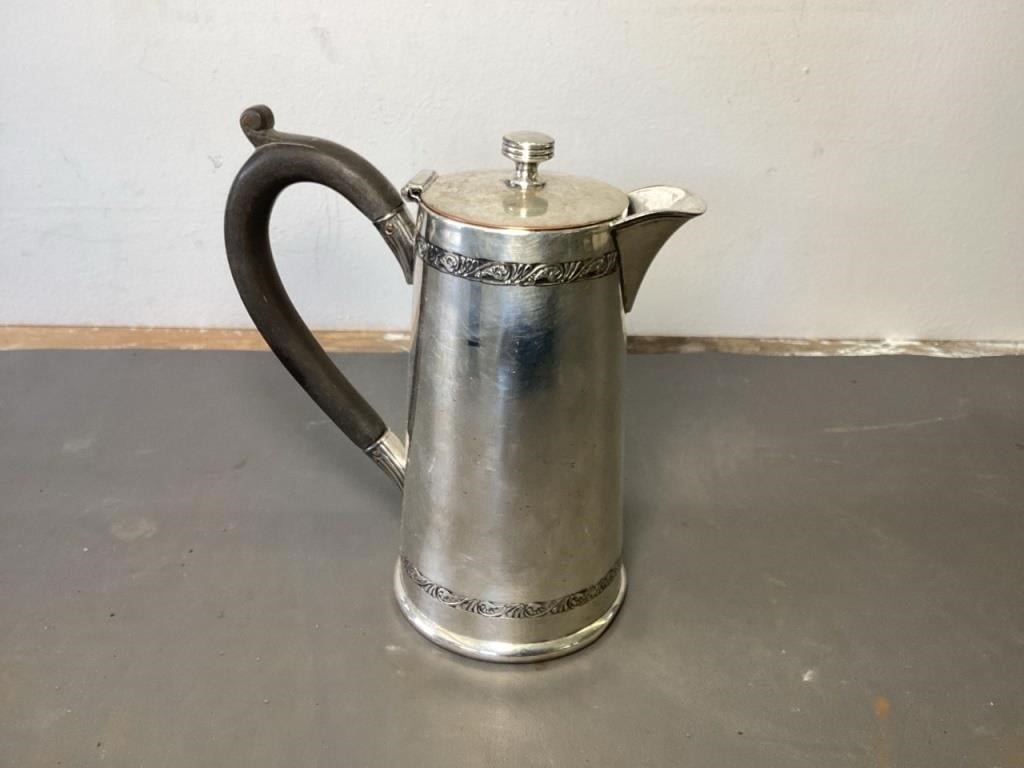 Vintage silver plate pitcher