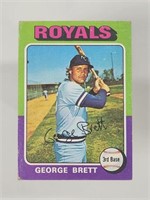 1975 TOPPS GEORGE BRETT ROOKIE CARD NO. 228