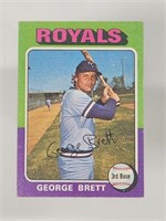 1975 TOPPS GEORGE BRETT ROOKIE CARD NO. 228