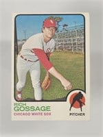1973 TOPPS RICH GOSSAGE ROOKIE CARD NO. 174