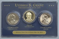 5 - P/D/S Presidential $1 Sets in Hard Case