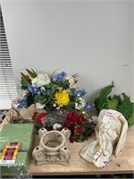 Lot of Artificial Flowers