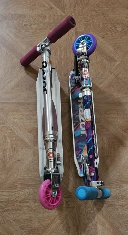 2  Razor Scooters USED