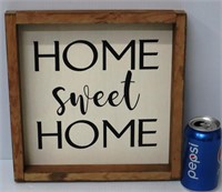 Home Sweet Home Sign Hand-Made
