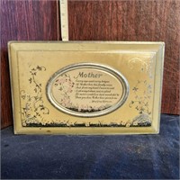 Vintage Candy Tin Mothers Day with Picture Lid