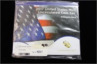 2017 United States Mint Uncirculated Coin Set
