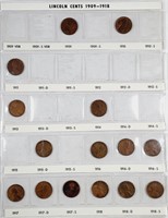 Coinmaster album with 224 Lincoln Cents