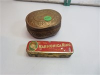 2 Vintage Tins (see photos)