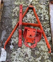 Kubota Tractor Hitch, with attachment