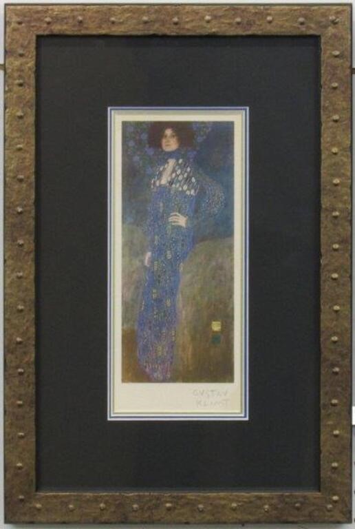 PORTRAIT OF EMILIE LIMITED EDITION BY GUSTAV KLIMT