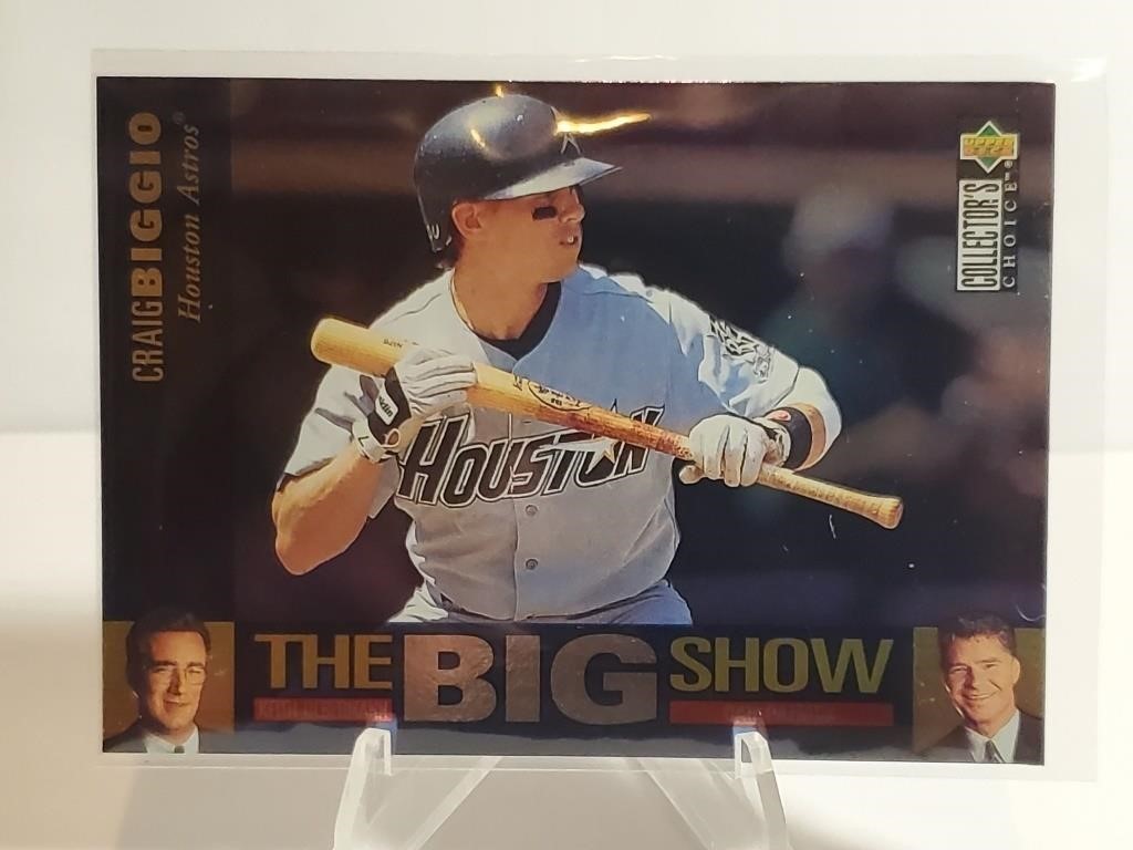 1997 Upper Deck The Big Show Craig Biggio