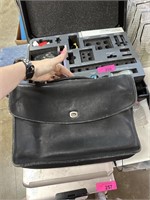 COACH DESIGNER LEATHER ATTACHE BRIEFCASE