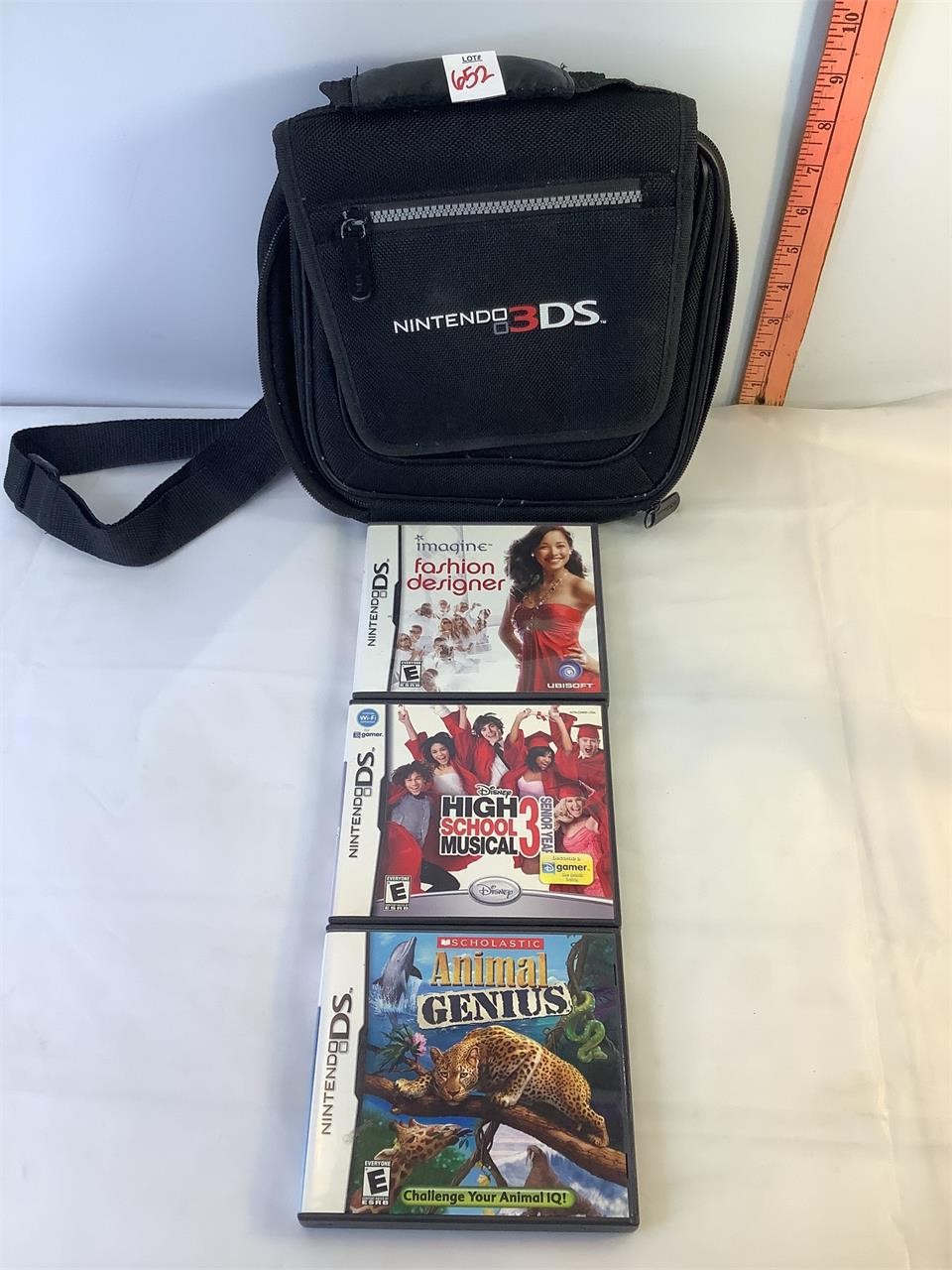Nintendo DS Games & 3DS Bag