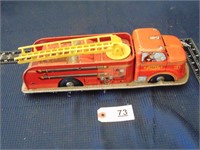 MARX toy metal fire truck - friction