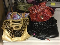 Assorted fashion purses