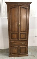 Tall wood cabinet