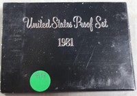 1981 U.S. PROOF SET W/SLEEVE