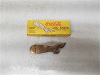 Rare Coca-Cola Leg Knife w Box