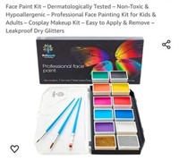 MSRP $20 Face Paint Kit