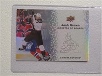 2023-24 UPPER DECK SERIES 2 HOCKEY JOSH BROWN