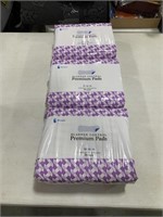 6 20 count bags of premium pads