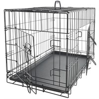 N3572 Double-Door Dog Crate w/ Tray, 48", XXL