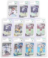 2020 PANINI ABSOLUTE FOOTBALL CARDS CSG GRADED