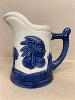 Sleepy Eye Indian design water pitcher