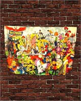 36" X 60" Digimon Tapestry