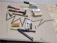 Garage Tools, Staplers and More