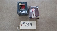2 TREVCO ELVIS COLLECTIBLE ORNAMENTS