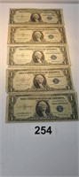 1935 $1 silver certificate ( 5 )