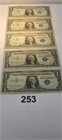 1957a $1 silver certificate ( 5 )