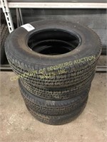 (4) Trans force HT by fire stone LT 225/75R 16