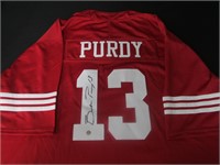 Brock Purdy Signed Jersey COA Pros