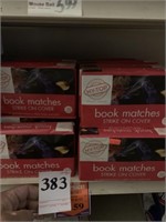 Boxes of Hy-Top Book Matches