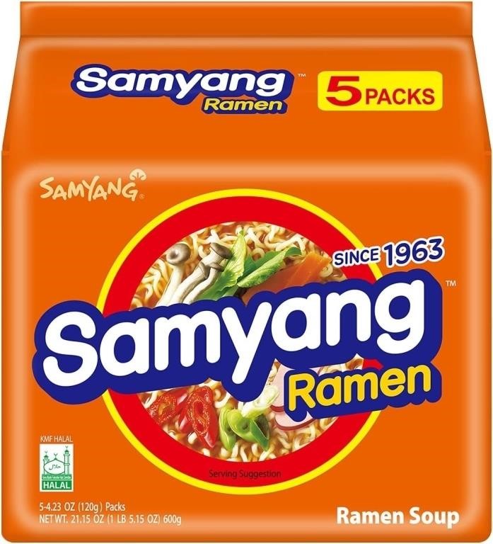 Sealed - Samyang Ramen Korean Noodle Soup