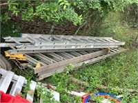 Assorted Extension Ladders Werner (3)