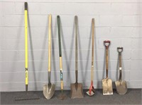 7x The Bid Assorted Yard Tools
