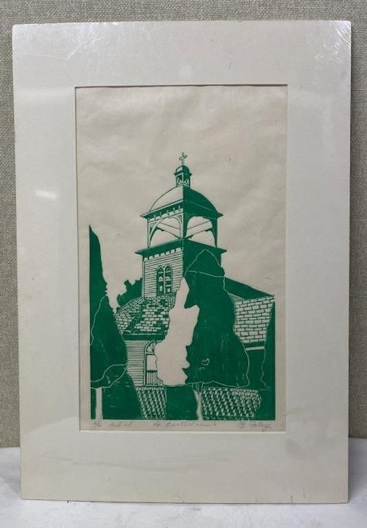 Old Forge Landmark “St Bartholomew's” Print