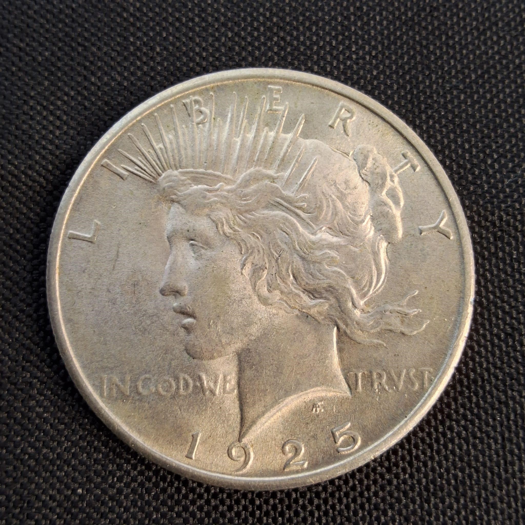 1925 PEACE DOLLAR