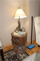 Table Lamp, End Table, Sweeper