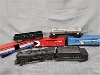 Lionel train engine 8142, coal car, Suncoast