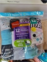 Youth 12 pack of underwear