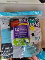 Youth 12 pack of underwear