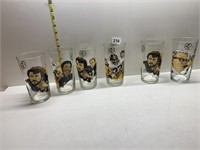 HALL OF FAME STEELERS GLASSES