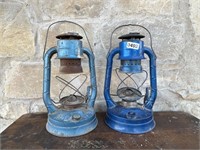 LOT OF VINTAGE BARN LANTERNS