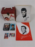 Vtg Music Collectibles w/ Frankie Avalon Pillow