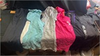 Womens tops & tanks 2 on the left large others XL